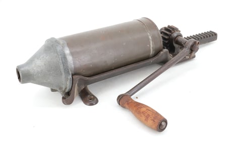 CAST IRON / TIN SAUSAGE STUFFER