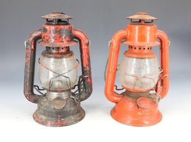 (2) DIETZ COMET LANTERNS