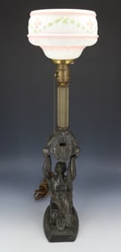 JOAN OF ARC FIGURAL LAMP