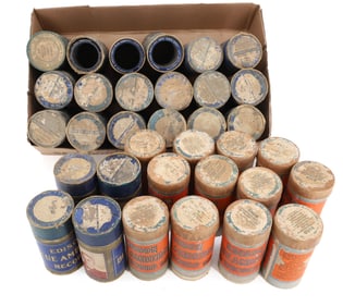 LOT OF EDISON CYLINDERS