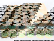 LOT OF EDISON CYLINDERS: (42) EDISON AMBEROL RECORD / CYLINDERS "FOUR MINUTE". PLEASE READ CAREFULLY - SINCE THIS IS A COIN SALE PLEASE NOTE. ITEMS MUST BE PAID FOR THROUGH LIVE AUCTIONEERS OR WITH CASH OR CHECK IN PERSON