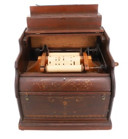 ANTIQUE "CELESTINA" CRANK ORGAN