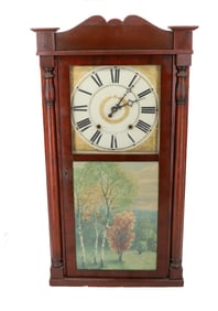 "JEROME'S & DARROW"  SHELF CLOCK