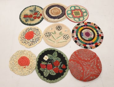 (9) VINTAGE CHAIR PADS