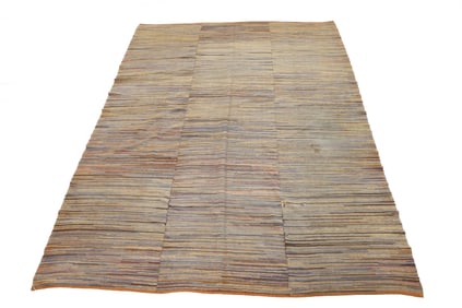 VINTAGE ROOM SIZE / AREA RAG RUG