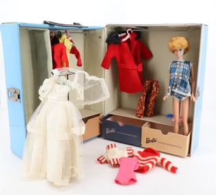 VINTAGE BARBIE CASE / DOLL / ACCESSORIES