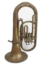 VINTAGE BRASS BARITONE