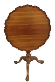 PIE CRUST TILT-TOP TABLE