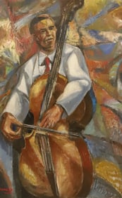 ROBERT DONEY, OIL ON CANVAS