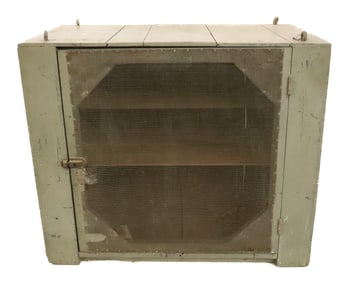 PAINTED HANGING PIE SAFE