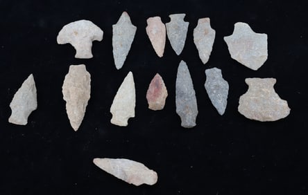 LOT OF STONE ARTIFACTS