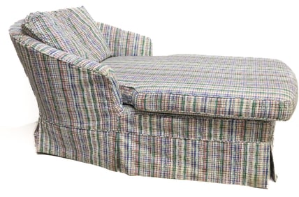 CUSTOM UPHOLSTERED CHAISE LOUNGE