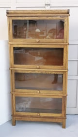 OAK STACK BOOKCASE