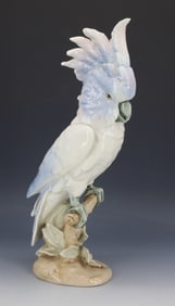 ROYAL DUX PORCELAIN COCKATOO