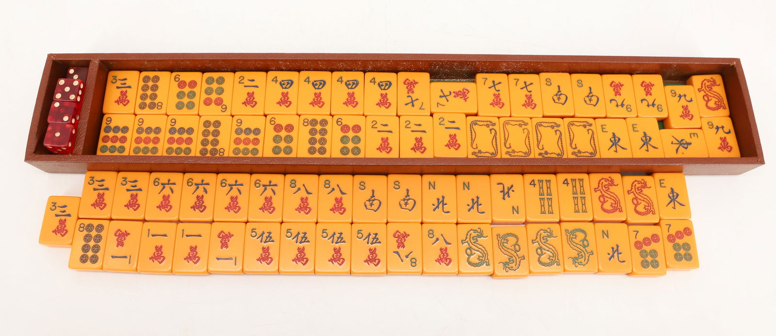 VINTAGE MAH JONG SET, METRO GAMES - 5