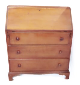 VINTAGE "WHITNEY" SLANT FRONT DESK