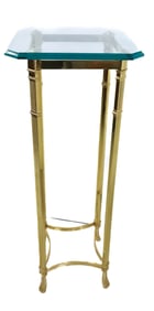 HOLLYWOOD REGENCY BRASS STAND