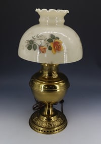 BRASS KEROSENE LAMP