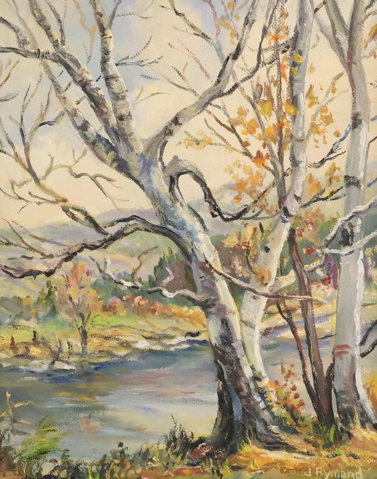 J. RYMOND-POWELL, OIL ON CANVAS (1 of 7)