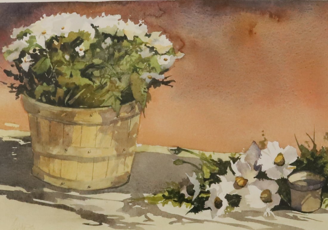 JOHN JAMES, FRAMED WATERCOLOR (1 of 7)