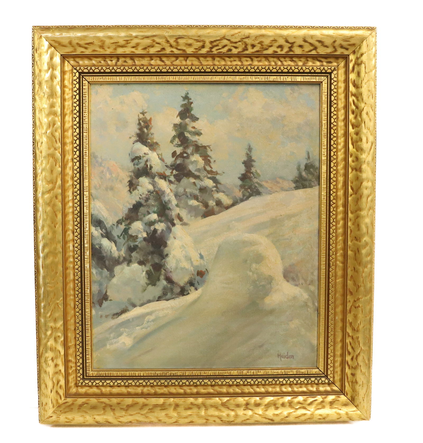 PETER HEIDEN, OIL ON ARTIST'S BOARD (1 of 6)