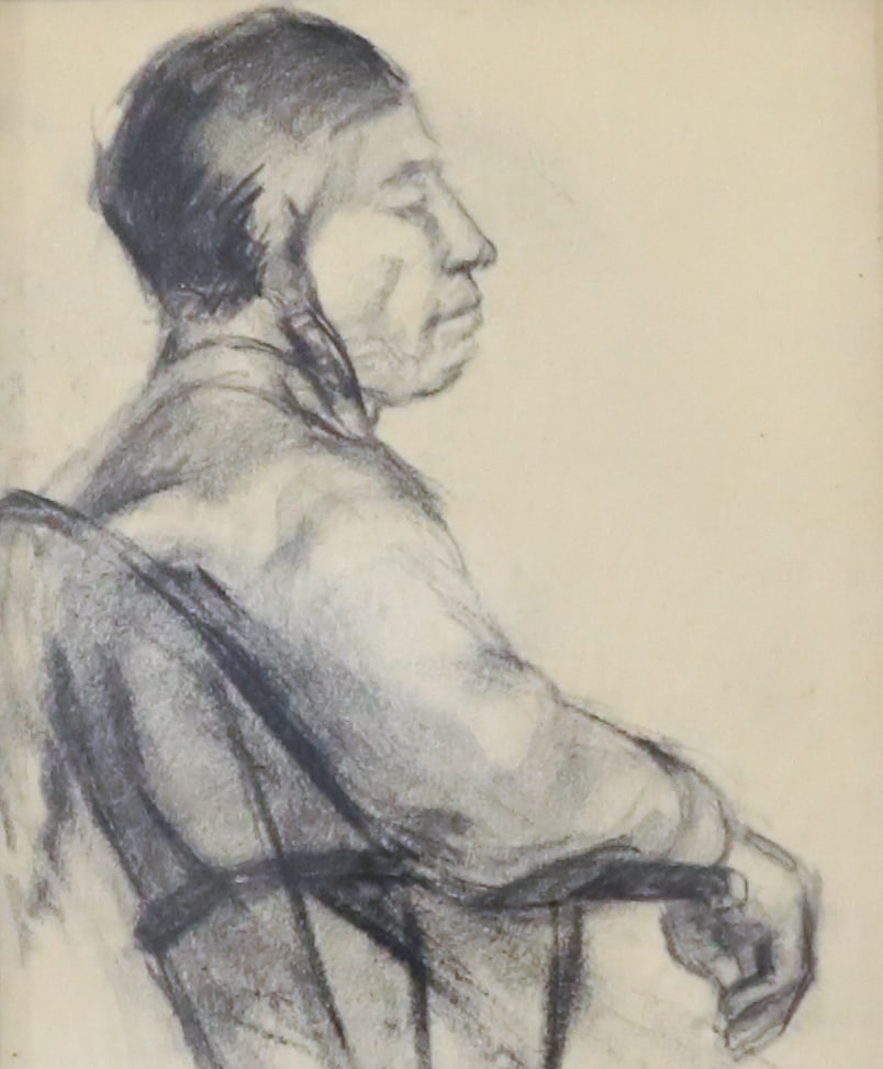 LILLIAN LEVIT, CHARCOAL DRAWING (1 of 5)