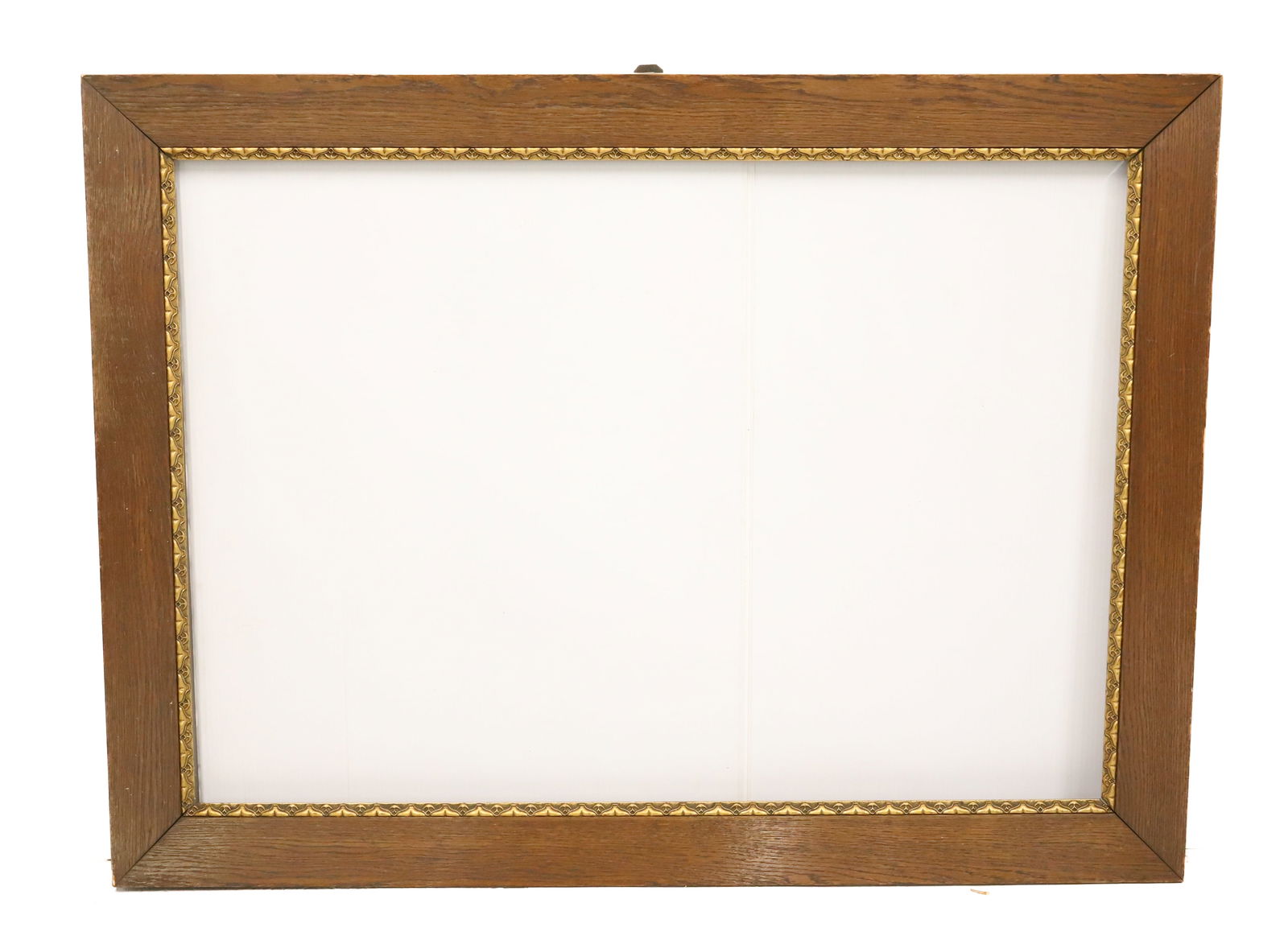 ANTIQUE OAK FRAME WITH GILT (1 of 4)