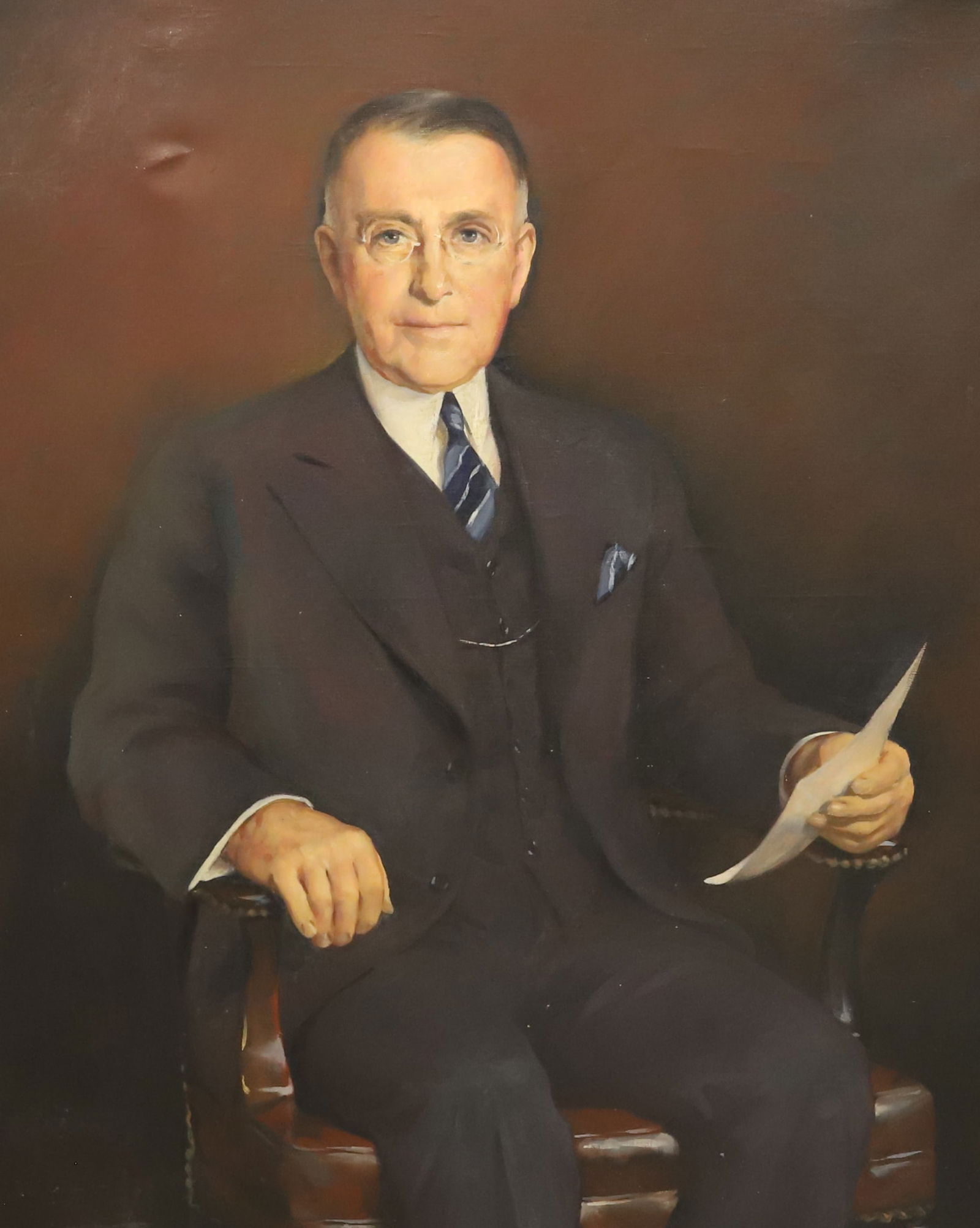 PORTRAIT OF A GENTLEMAN, BY JOHN LAVALLE (1 of 9)