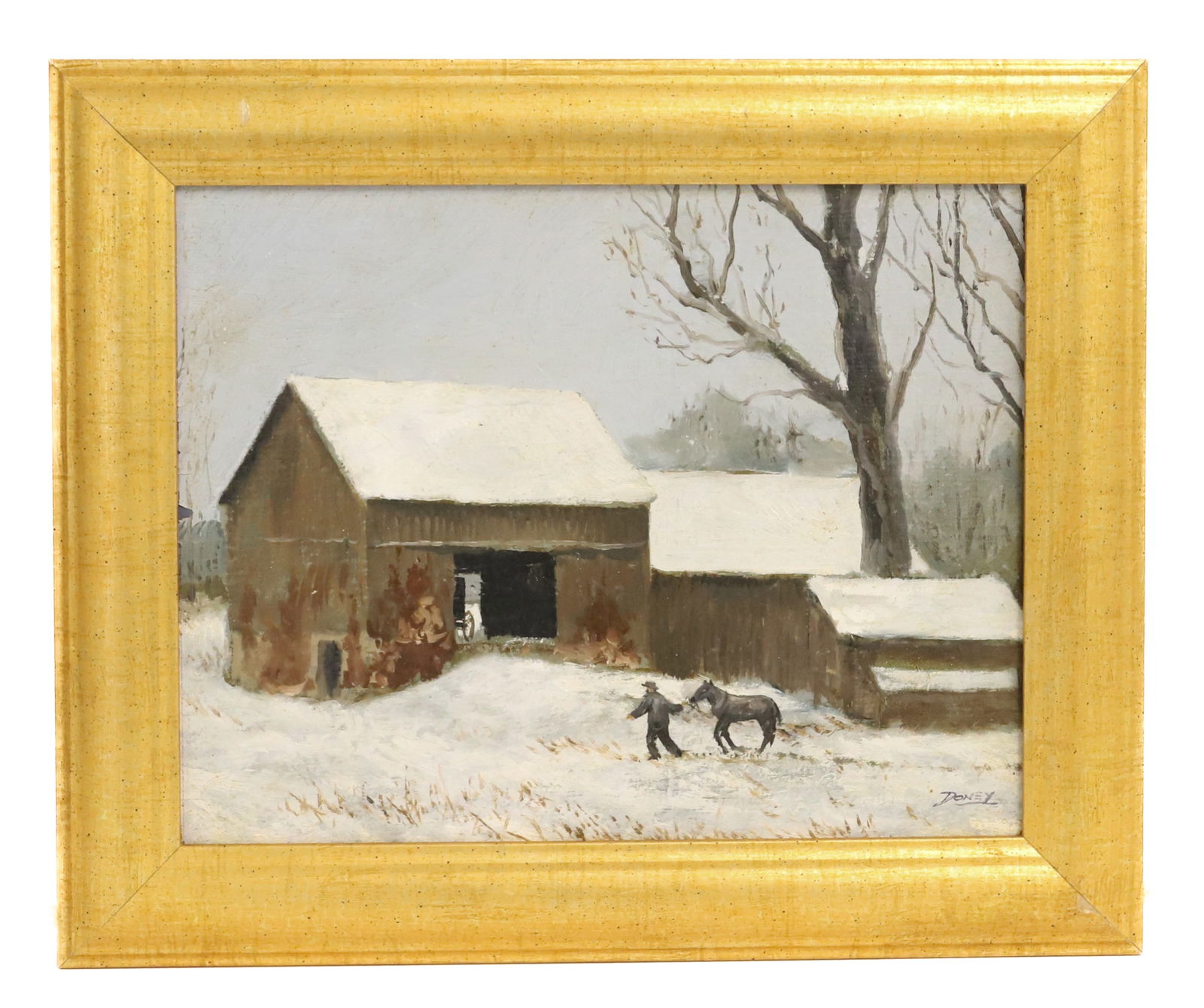 ROBERT DONEY, OIL ON ARTIST'S BOARD (1 of 6)