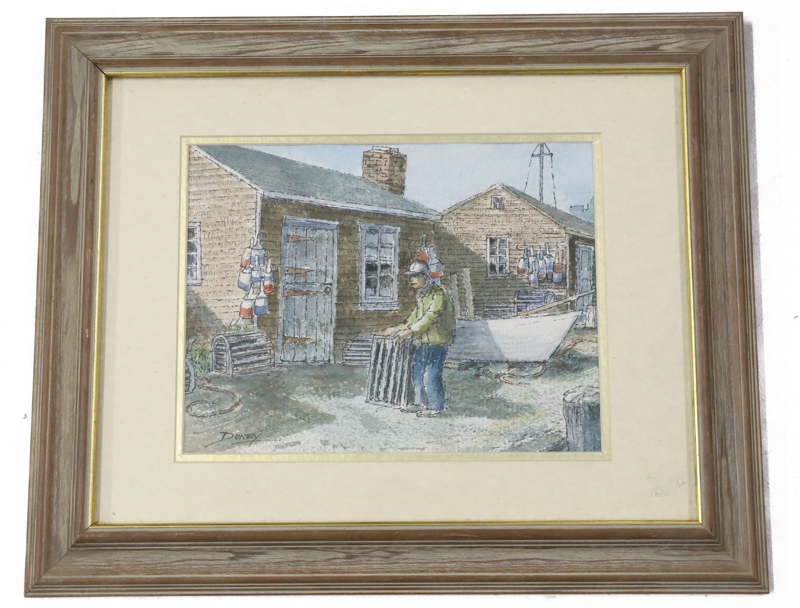 ROBERT DONEY, WATERCOLOR / PEN / INK (1 of 7)