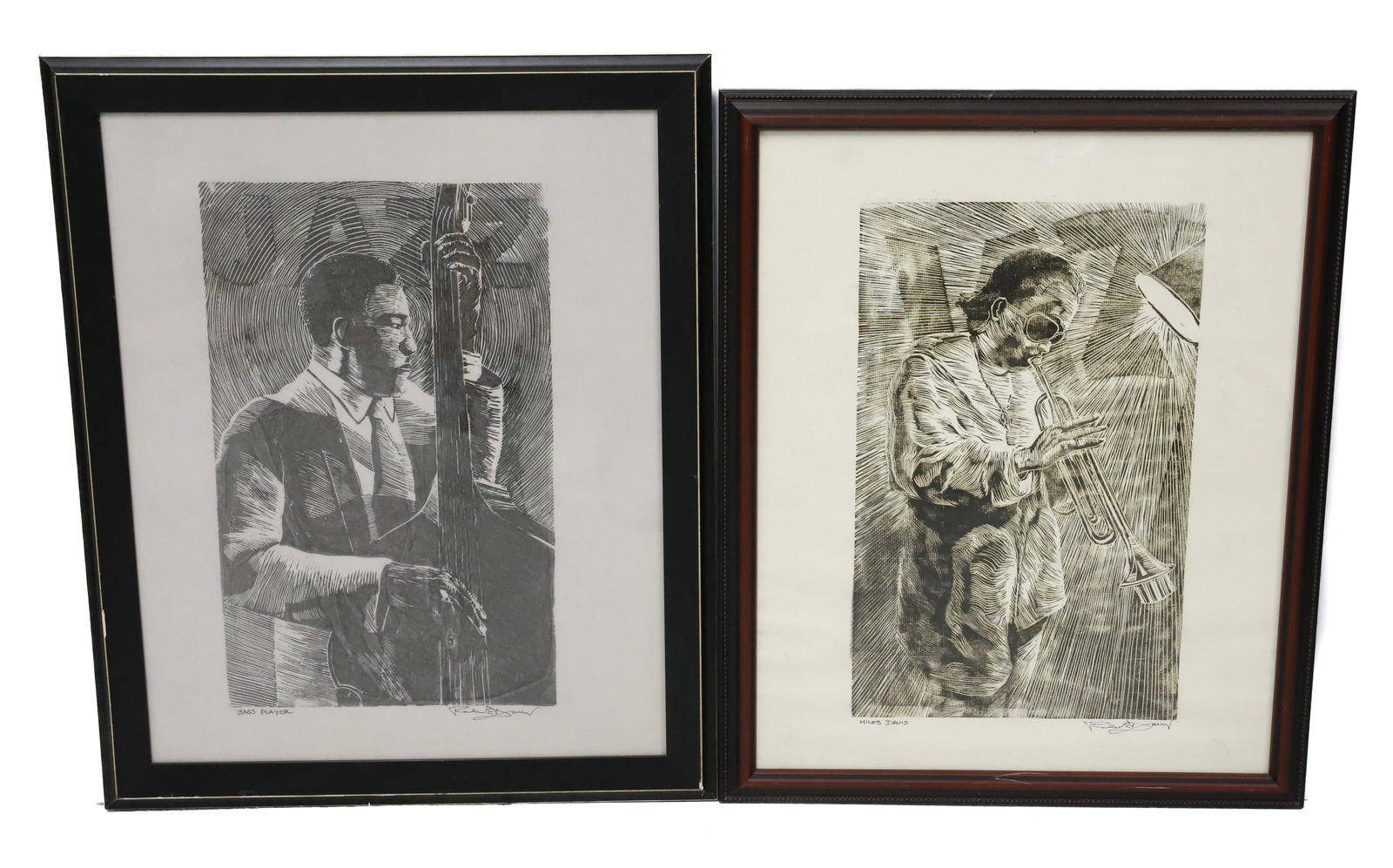 (2) ROBERT DONEY, HANDBLOCK PRINTS (1 of 10)