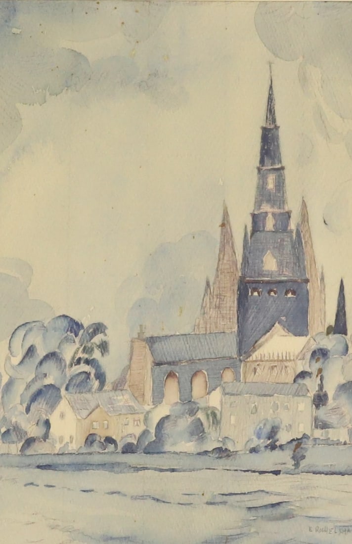 FRAMED WATERCOLOR PAPER (1 of 6)