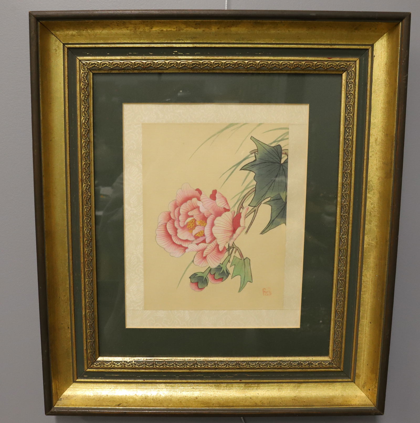 CHINESE WATERCOLOR ON SILK (1 of 5)