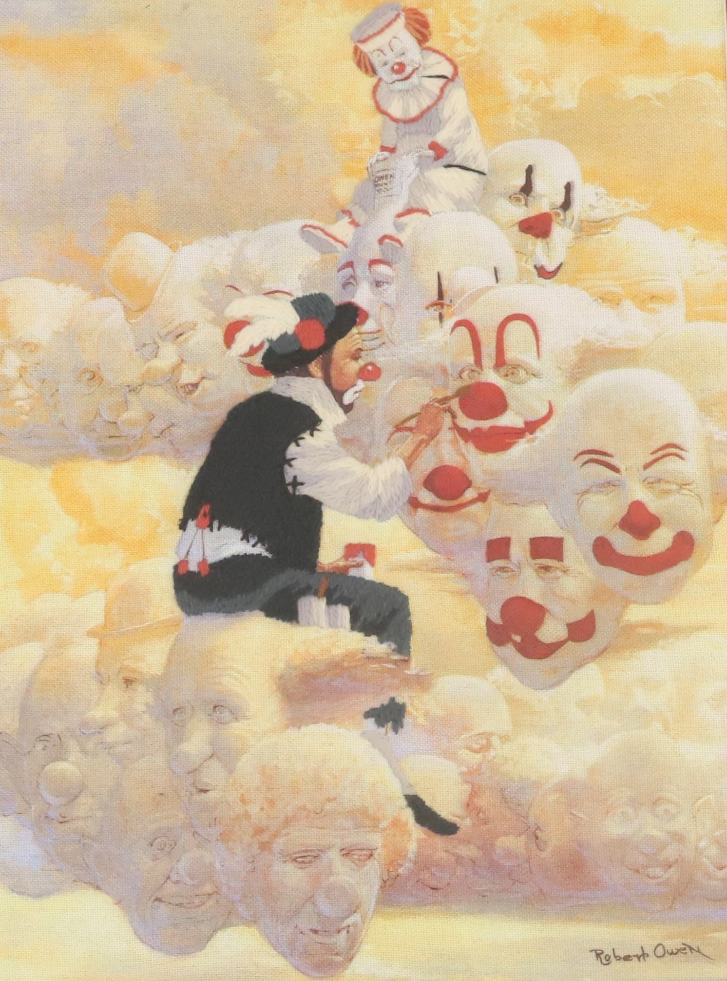 ROBERT OWEN, MIXED- MEDIA WORK (1 of 7)