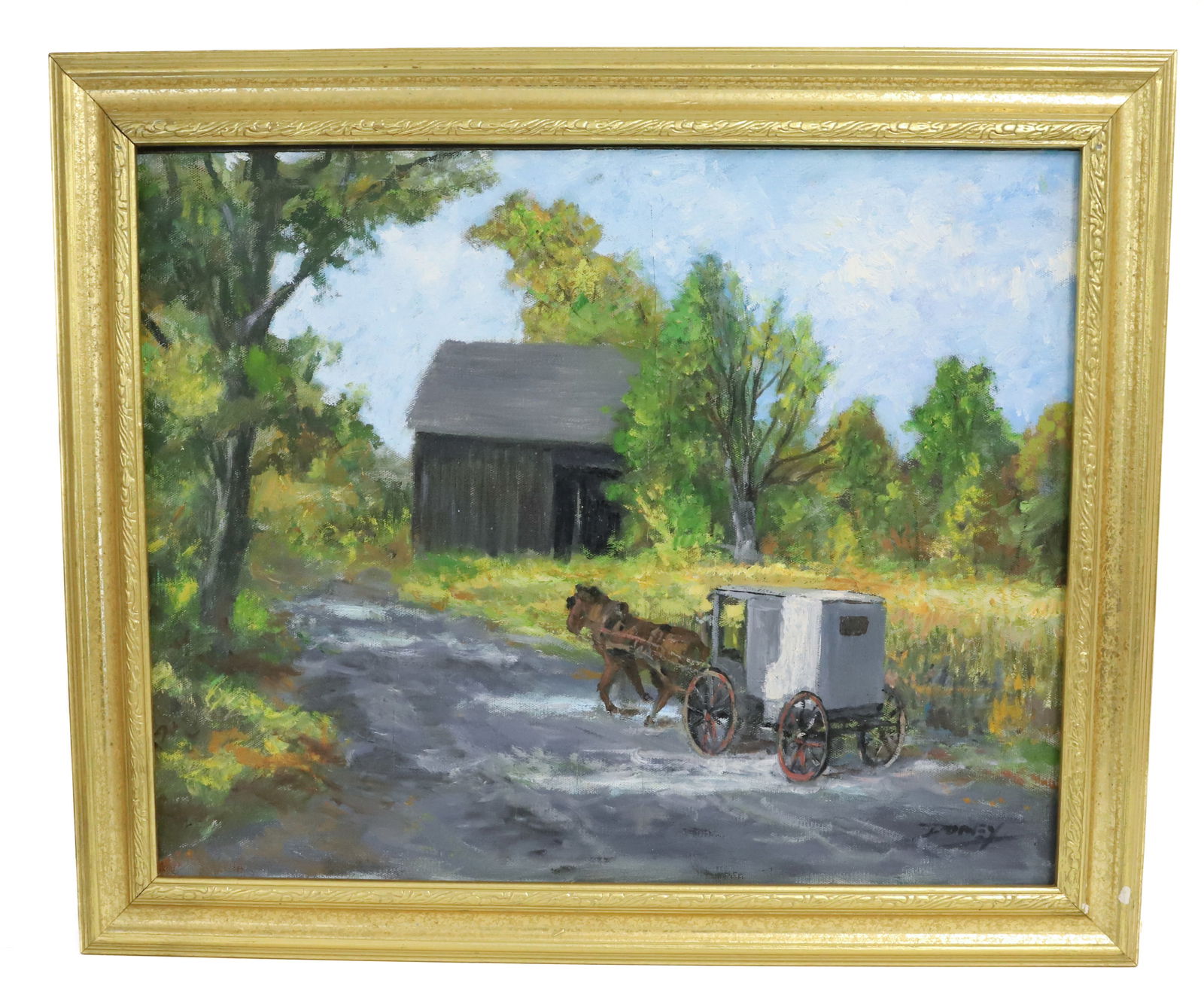 ROBERT DONEY, OIL ON BOARD (1 of 7)