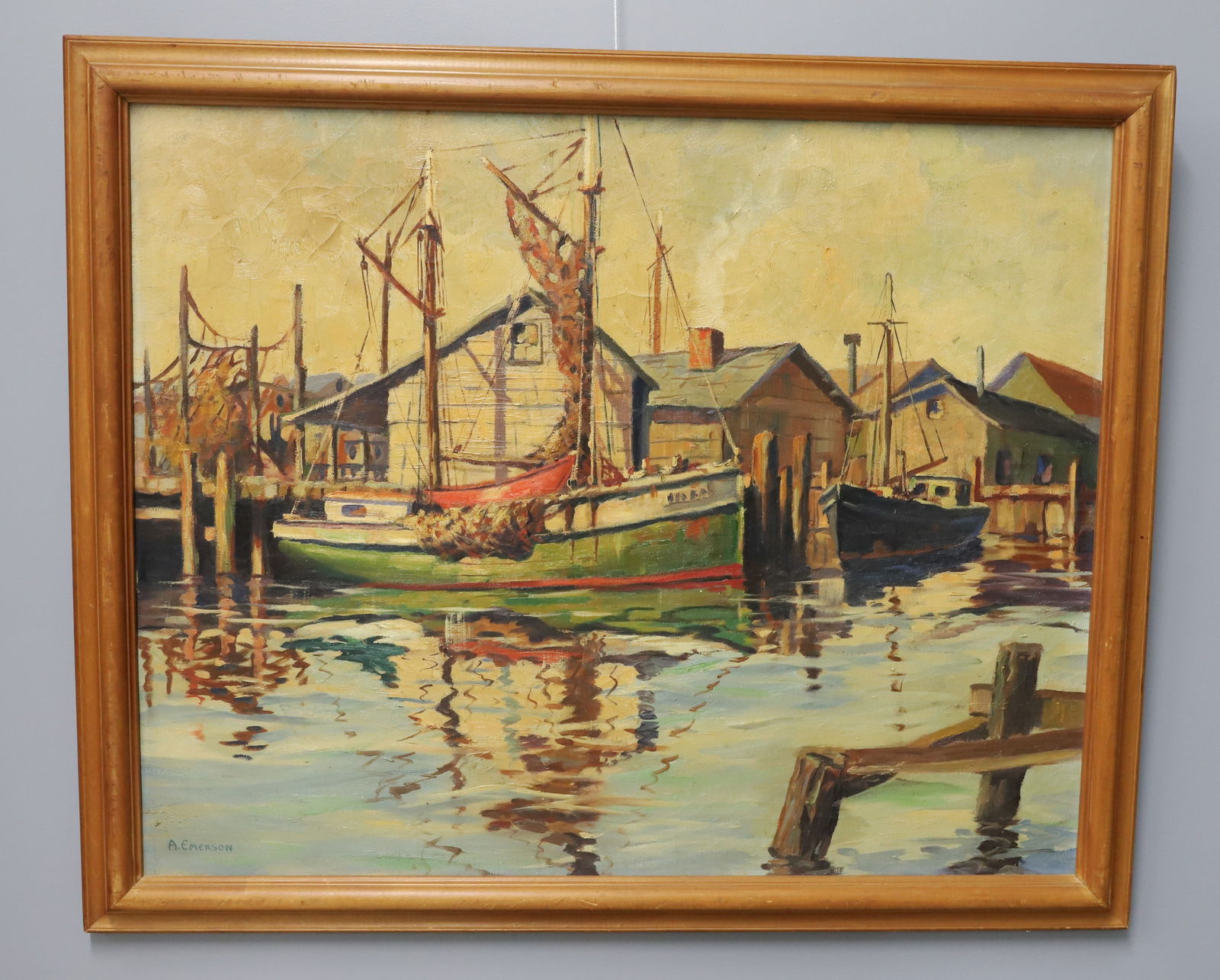 A. EMERSON OIL ON CANVAS (1 of 7)