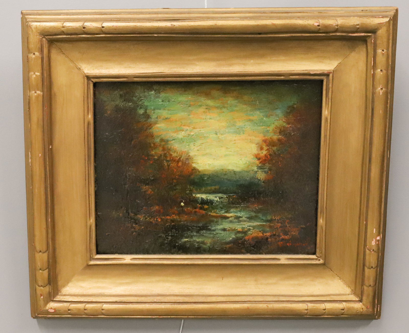 H. M. KITCHELL, OIL ON BOARD (1 of 6)