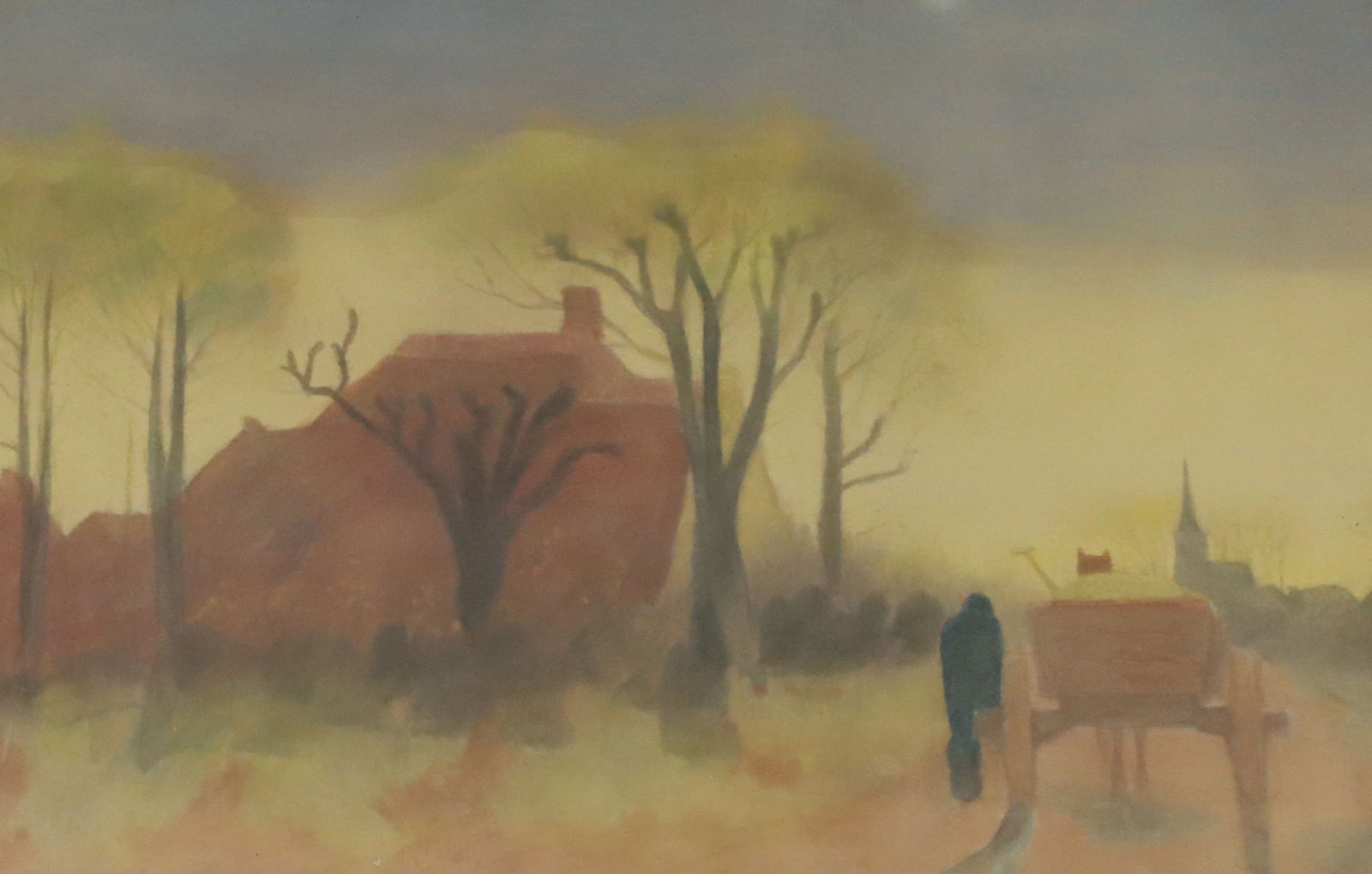 GERARDUS JOHANNES ROERMEESTER, FRAMED WATERCOLOR (1 of 6)