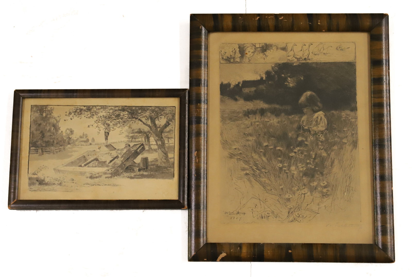 (2) W.L. LATHROP FRAMED PRINTS (1 of 11)