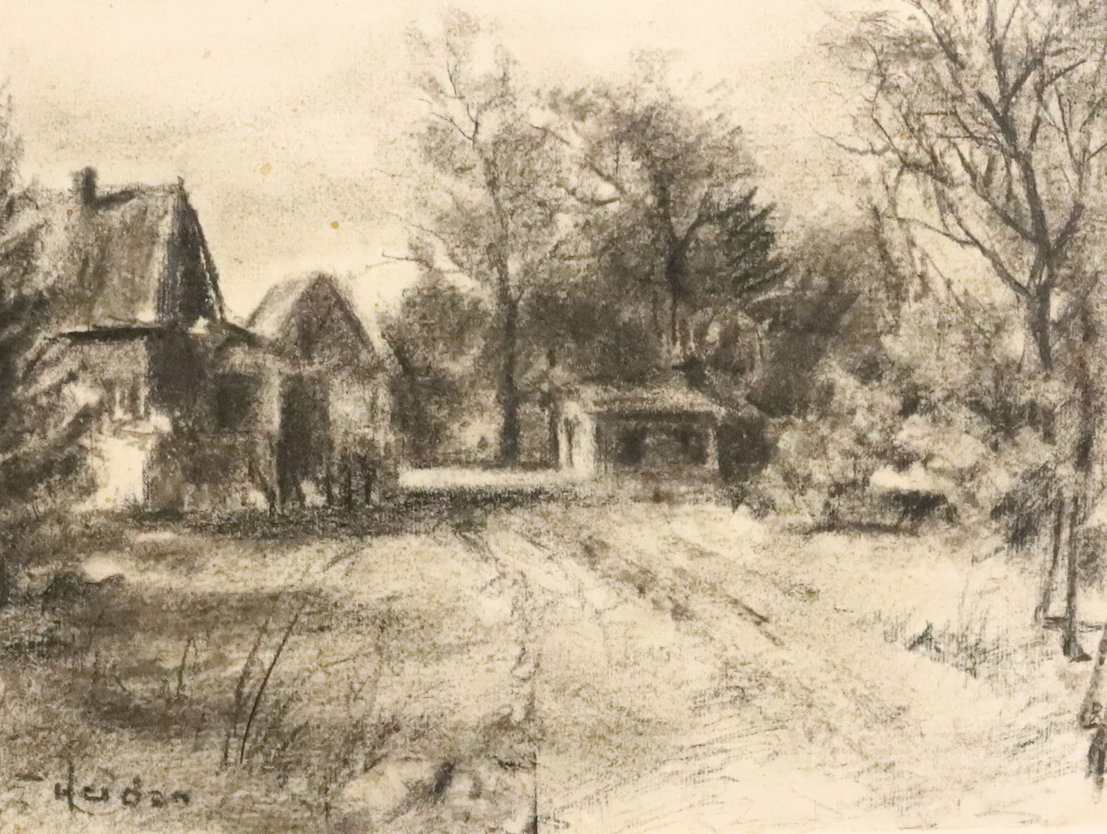 PETER HEIDEN, PASTEL ON PAPER (1 of 4)