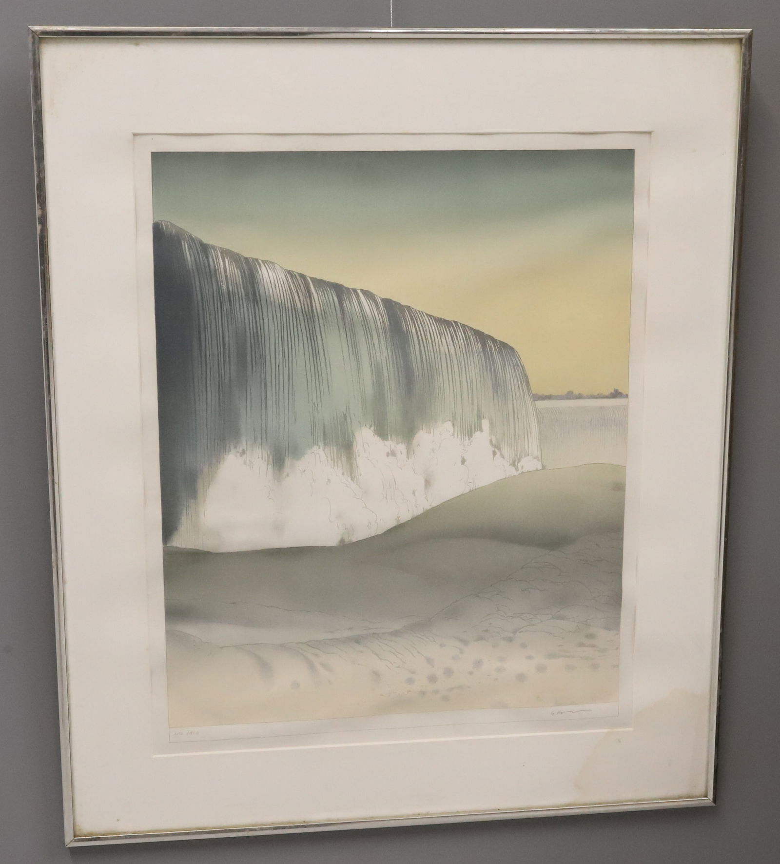FRAMED PRINT OF WATERFALLS (1 of 6)