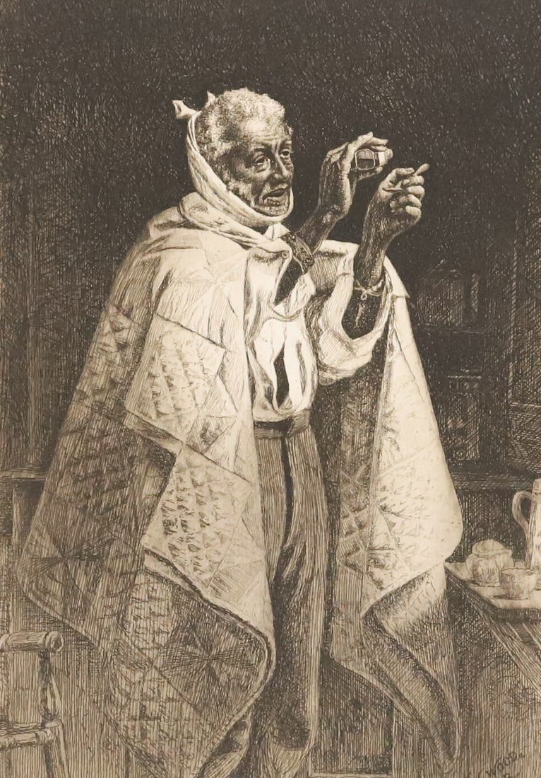 "HIS OWN DOCTOR", T.W. WOOD (1 of 8)