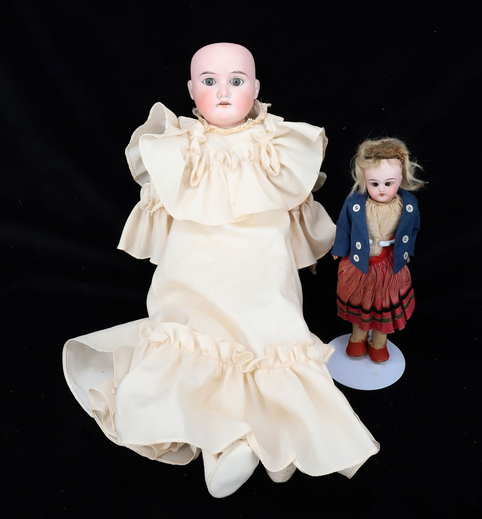 PR. ANTIQUE PORCELAIN BISQUE DOLLS (1 of 5)