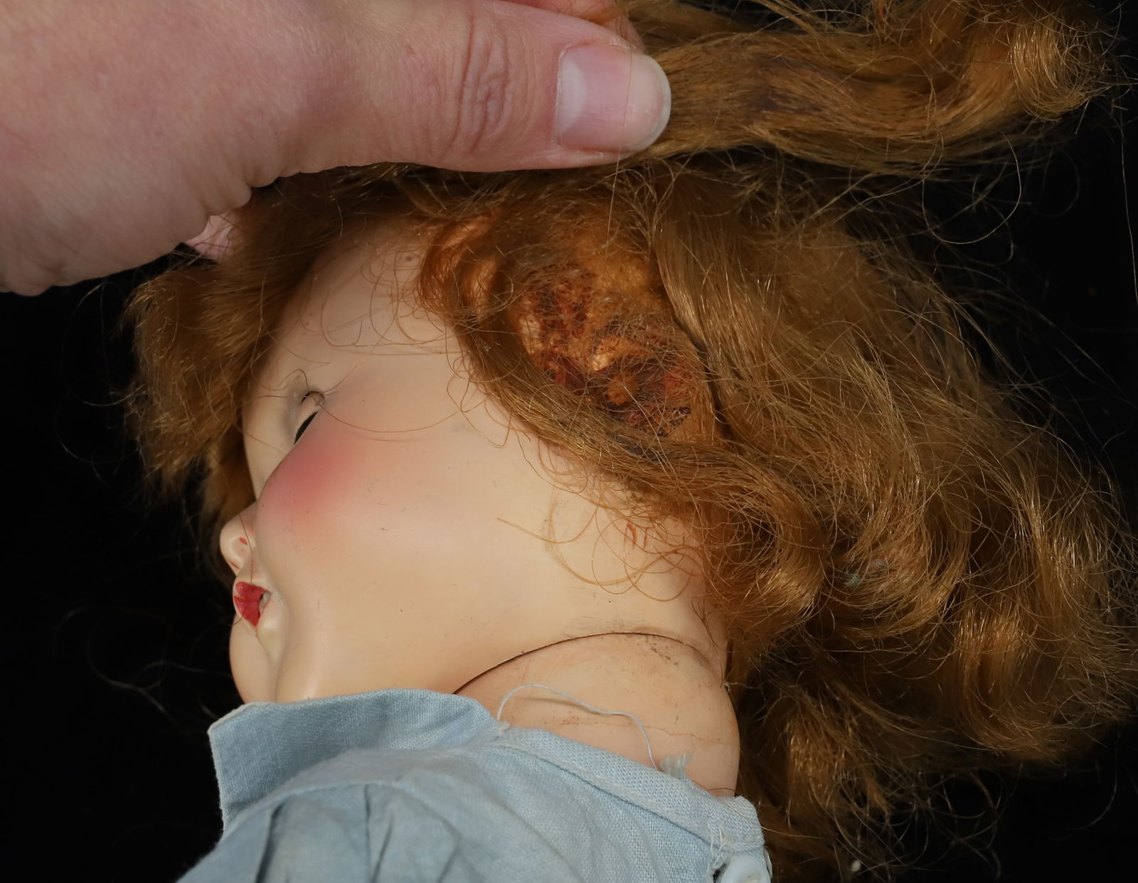 (3) COMPOSITION DOLLS - 8