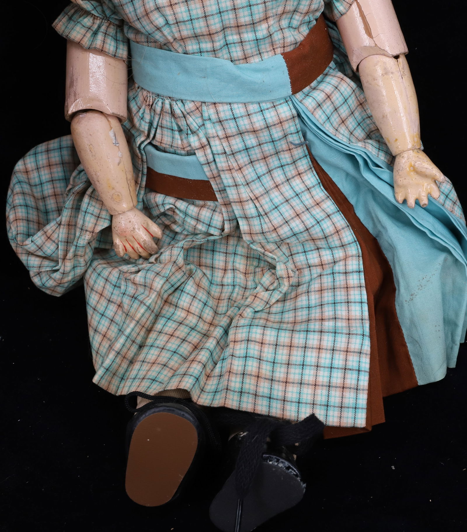 (2) COMPOSITION DOLLS - 3