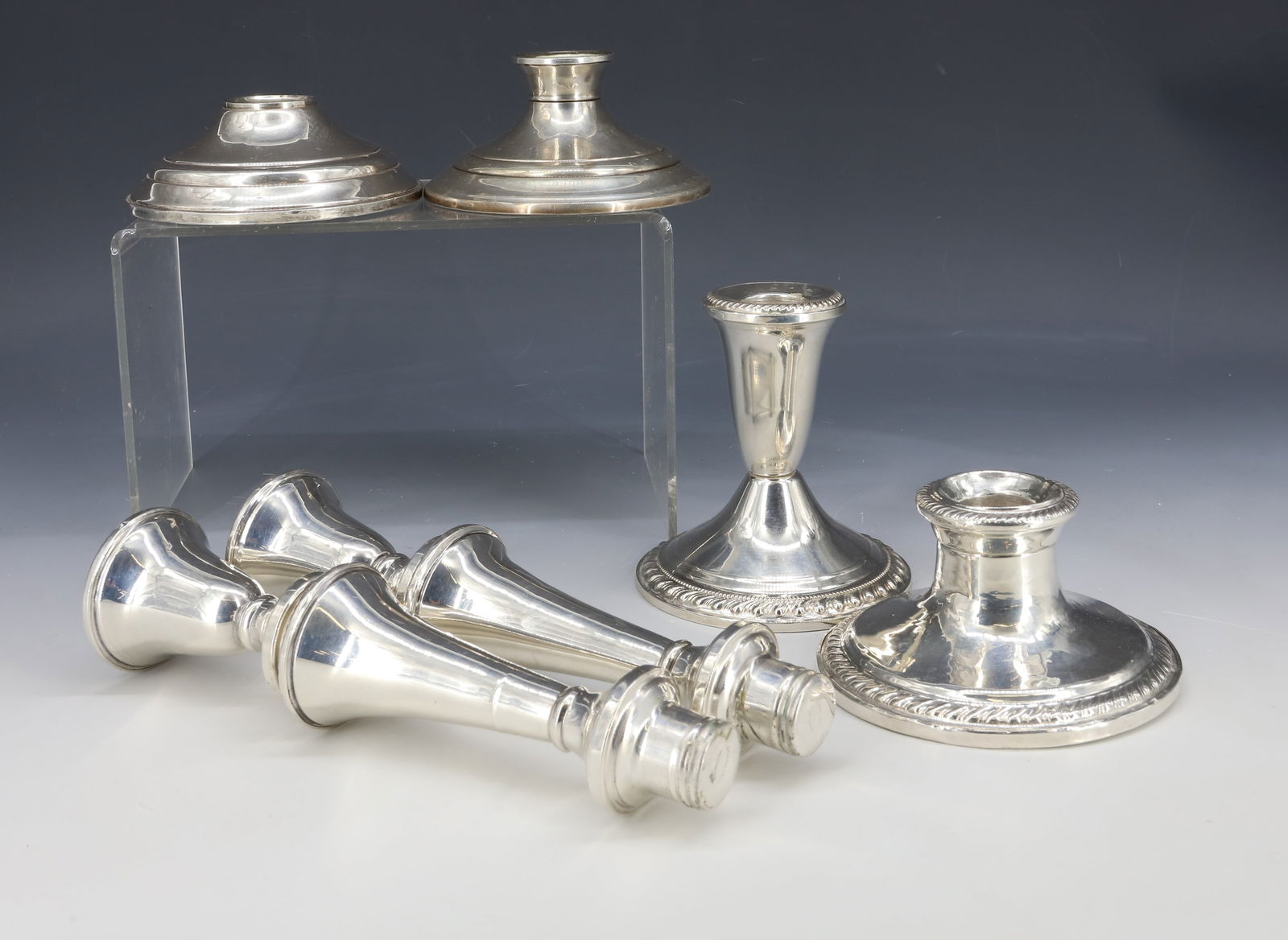 (6) STERLING SILVER WEIGHTED ITEMS (1 of 6)