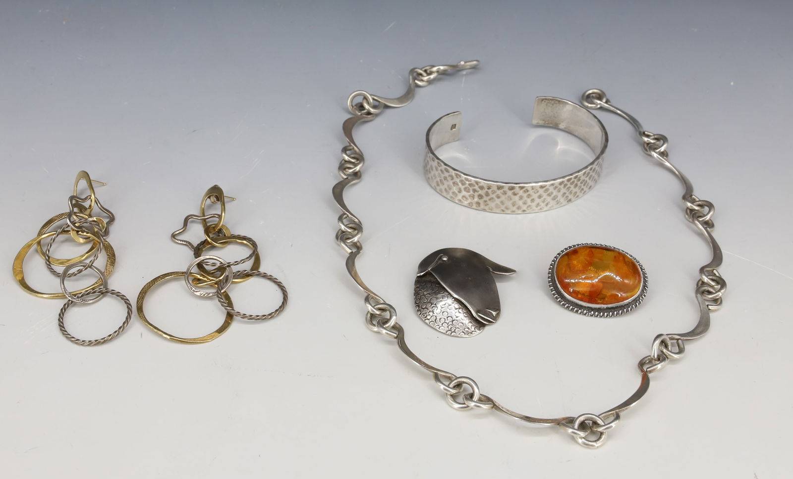 STERLING SILVER JEWELRY LOT (1 of 4)