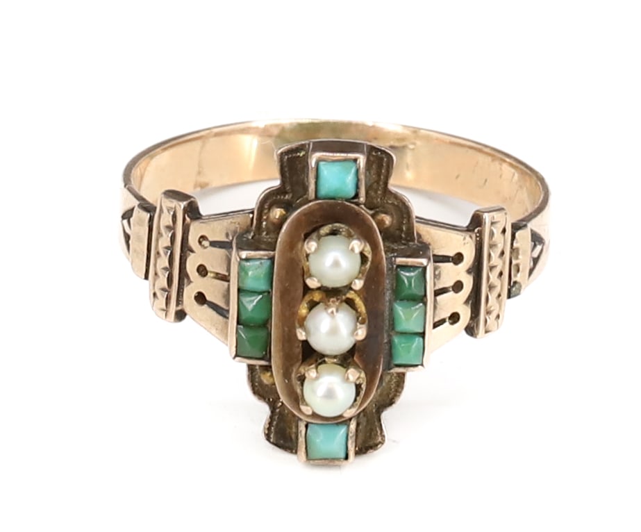 VICTORIAN 10K RING (1 of 5)