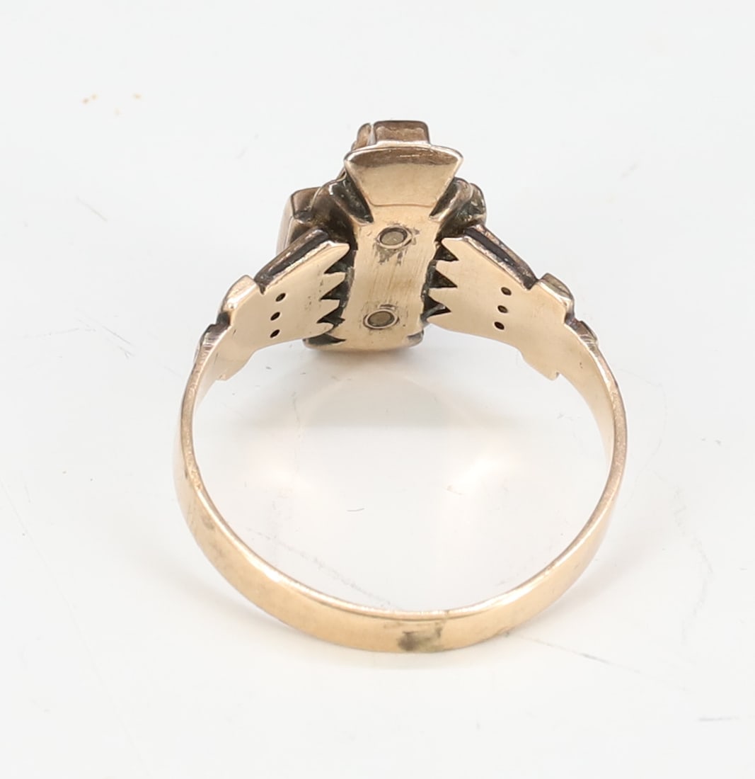 VICTORIAN 10K RING - 3