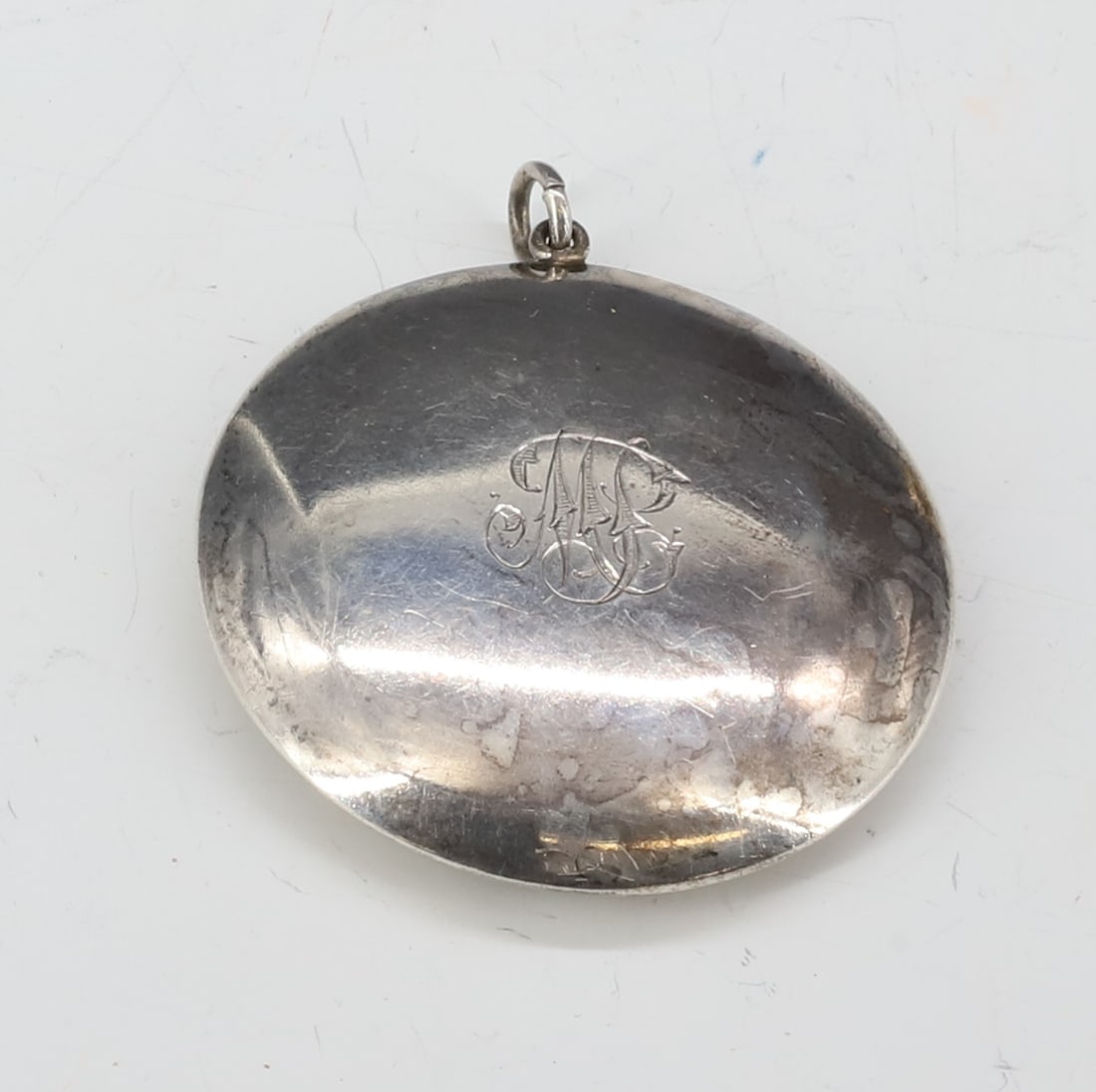 STERLING SILVER ENAMEL COMPACT - 5